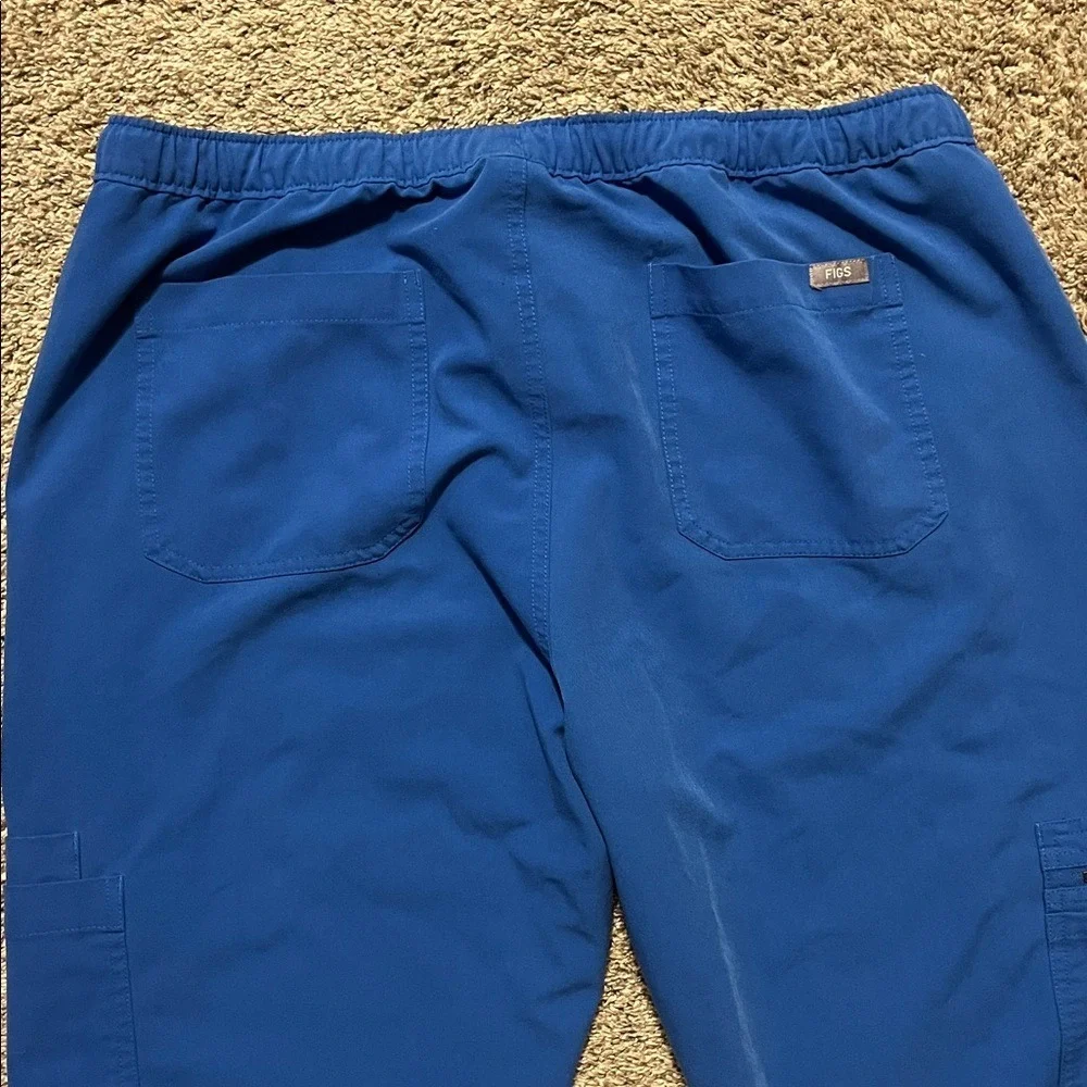 Figs Men's Royal Blue Cairo‎ Cargo Scrub Pants XL